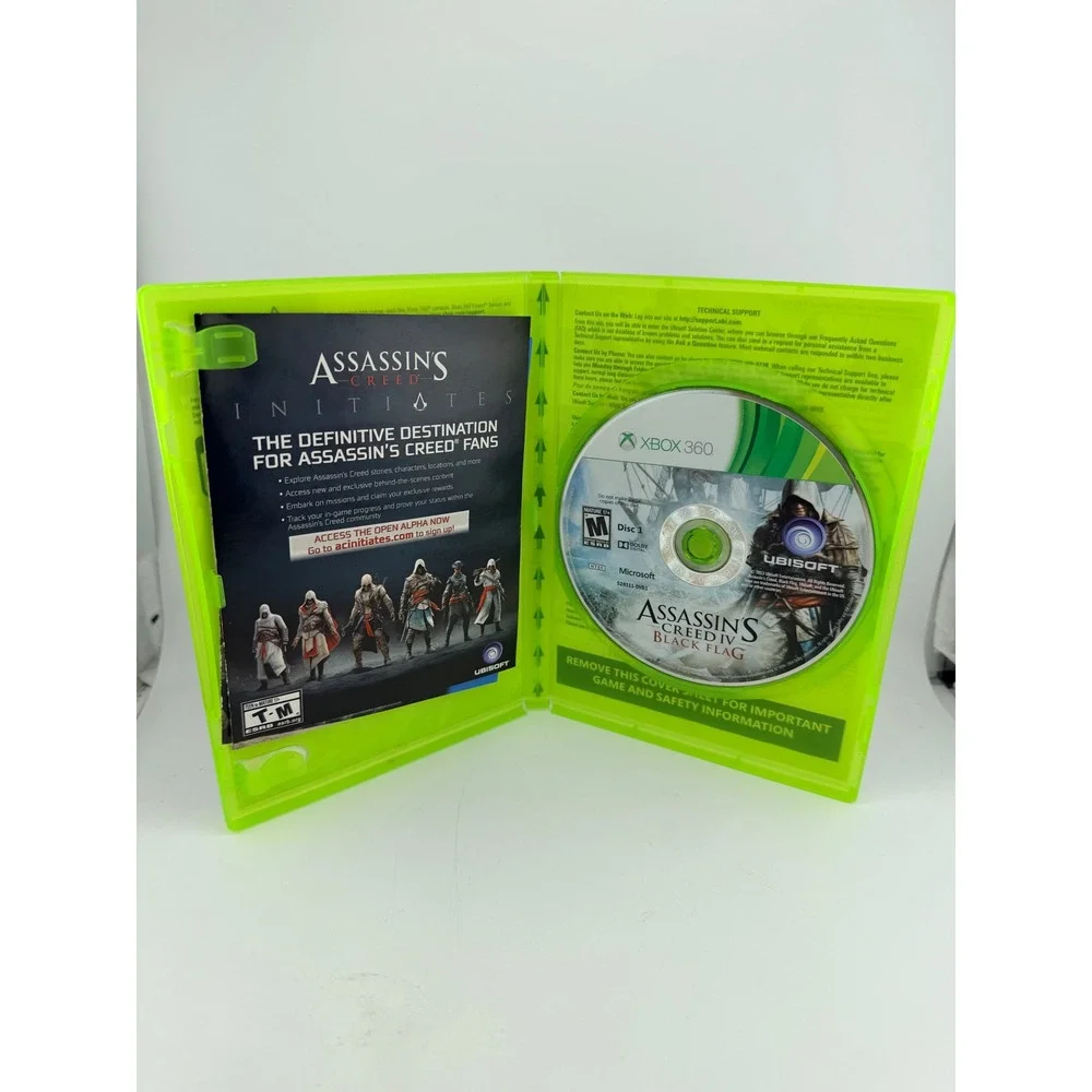 Assassins Creed IV Black Flag‎ Walmart Edition Xbox 360 2-Disc Set 2013 NTSC